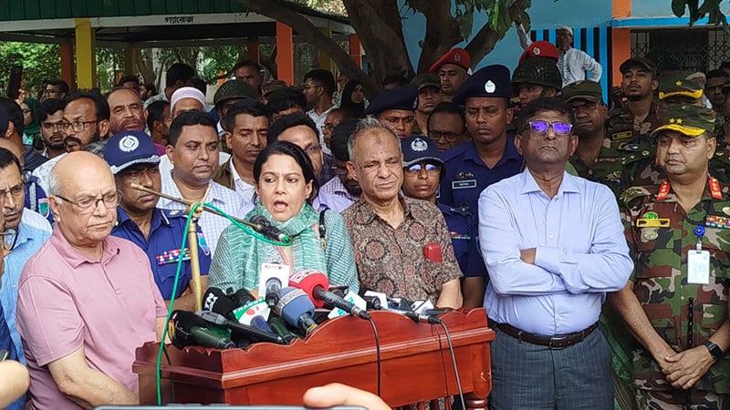 ভবদহ সমস্যা সমাধানে তিন নদী খনন করবে সেনাবাহিনী: রিজওয়ানা হাসান